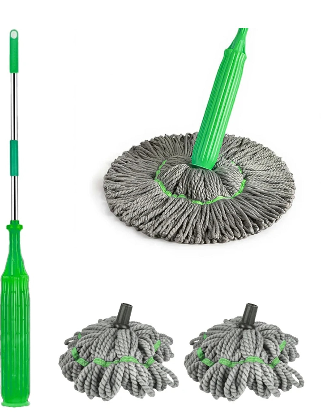 Self-twisting Water Rotating Mop